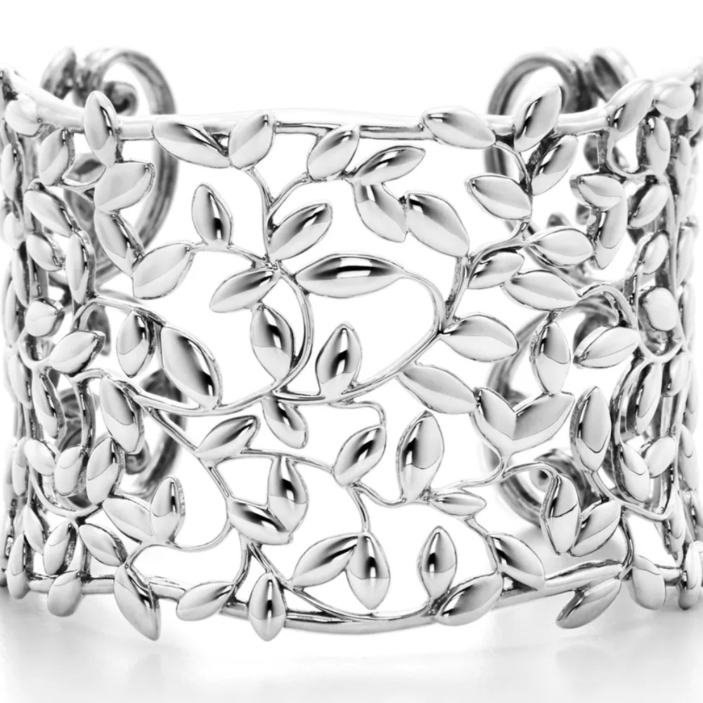 Tiffany & Co. Paloma Olive Leaf Cuff Bracelet  Paloma Picasso® Olive Leaf Cuff